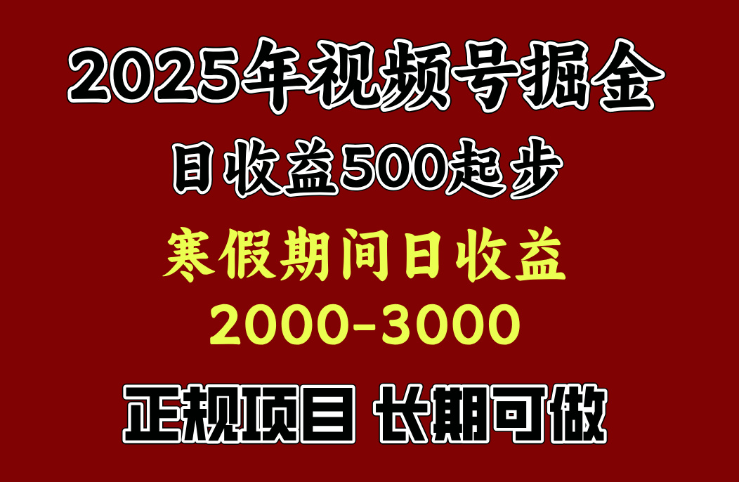 蟆城网赚–寒假期间一天收益2000+，小白一天就能上手-蟆城传奇源码网